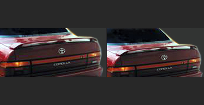 Custom 93-97 Corolla Wing # 120-50   Sedan Trunk Wing (1993 - 1997) - $215.00 (Manufacturer Sarona, Part #TY-005-TW)